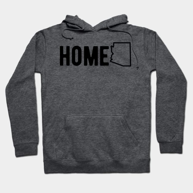 Arizona HOME Hoodie by blueduckstuff